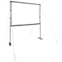 Projection Screen with Stands 100 Inch 4:3