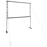 Projection Screen with Stands 84 Inch 16:9