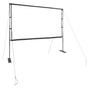 Projection Screen with Stands 108 Inch 16:9