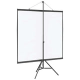 Projection Screen with Tripod 81 Inch 1:1 - 45-Degree Angle