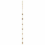 ?Hanging Christmas Trees with Top Stars 2 pcs 42x90 cm Natural Branch - 45-Degree Angle