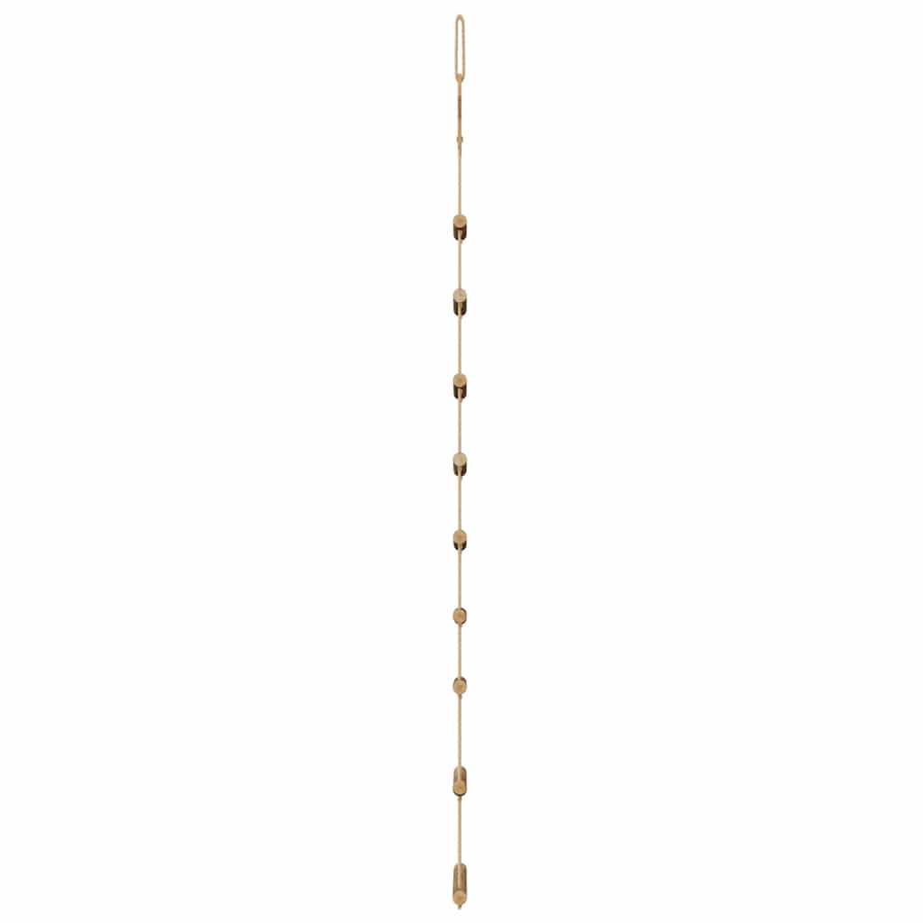 ?Hanging Christmas Trees with Top Stars 2 pcs 55x120 cm Natural Branch