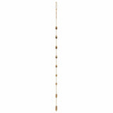 ?Hanging Christmas Trees with Top Stars 2 pcs 55x120 cm Natural Branch
