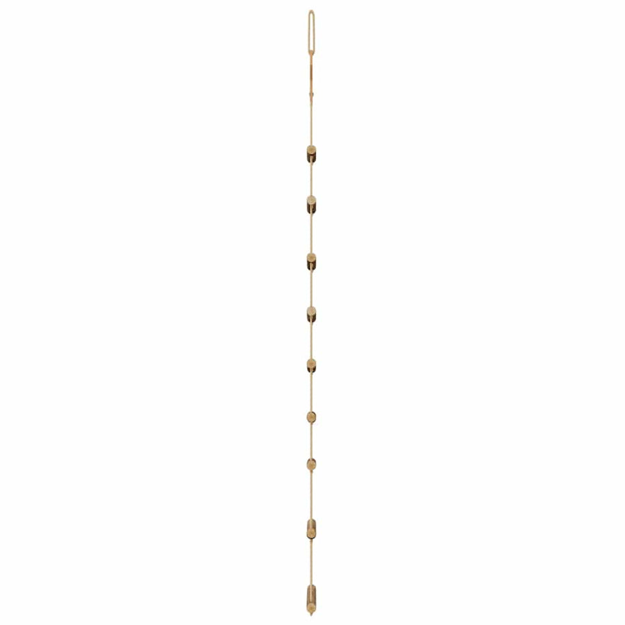 Hanging Christmas Trees with Top Stars 2 pcs 55x120 cm
