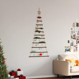 ?Hanging Christmas Tree with Top Star 74x150 cm Natural Branch