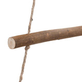 ?Hanging Christmas Tree with Top Star 74x150 cm Natural Branch