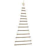 ?Hanging Christmas Tree with Top Star 86x180 cm Natural Branch