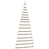 ?Hanging Christmas Tree with Top Star 100x210 cm Natural Branch