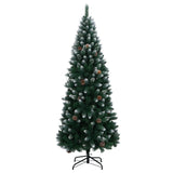 Artificial Christmas Tree 300 LEDs 210 cm - Side View