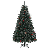 Artificial Christmas Tree 150 LEDs 150 cm - Side View