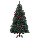 Artificial Christmas Tree 300 LEDs 210 cm - Side View