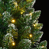 Artificial Slim Christmas Tree 150 LEDs 150 cm - Low Angle