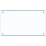 Kitchen Backsplashes 2 pcs Transparent 70x40 cm Tempered Glass - Top-Down View