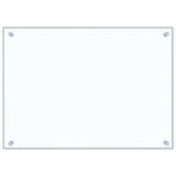 Kitchen Backsplashes 2 pcs Transparent 70x50 cm Tempered Glass