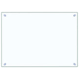 Kitchen Backsplashes 2 pcs Transparent 70x50 cm Tempered Glass - Top-Down View