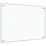 Kitchen Backsplashes 2 pcs Transparent 70x50 cm Tempered Glass