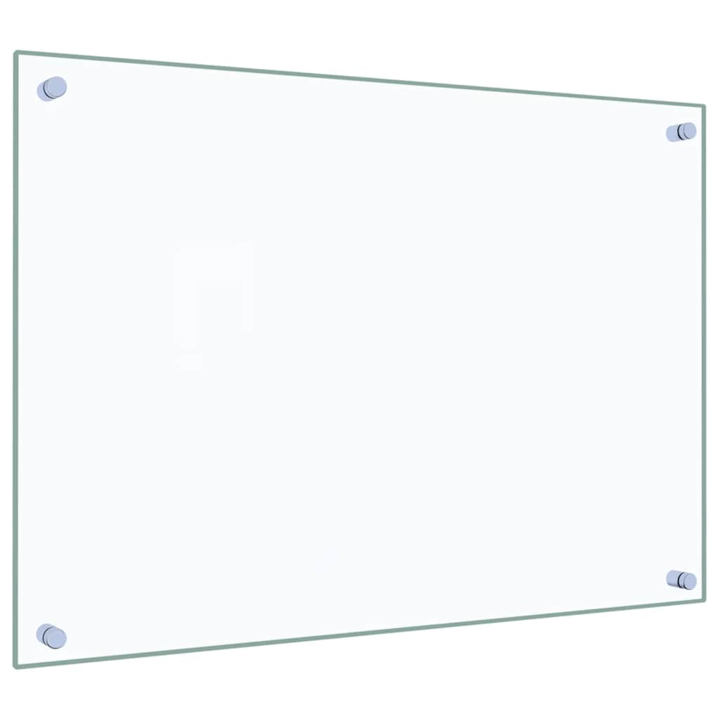 Kitchen Backsplashes 2 pcs Transparent 70x50 cm Tempered Glass