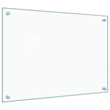 Kitchen Backsplashes 2 pcs Transparent 70x50 cm Tempered Glass - 45-Degree Angle