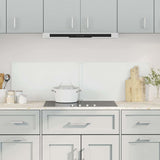 Kitchen Backsplashes 2 pcs Transparent 70x50 cm Tempered Glass
