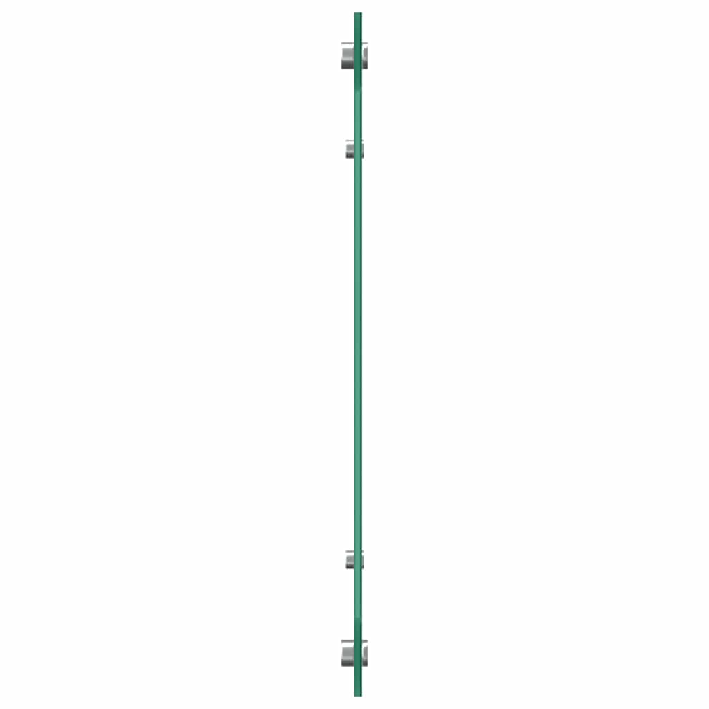 Kitchen Backsplashes 2 pcs Transparent 80x40 cm Tempered Glass