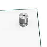 Kitchen Backsplashes 2 pcs Transparent 80x40 cm Tempered Glass - Close-Up Angle