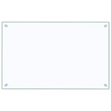 Kitchen Backsplashes 2 pcs Transparent 80x50 cm Tempered Glass