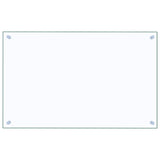 Kitchen Backsplashes 2 pcs Transparent 80x50 cm Tempered Glass - Top-Down View