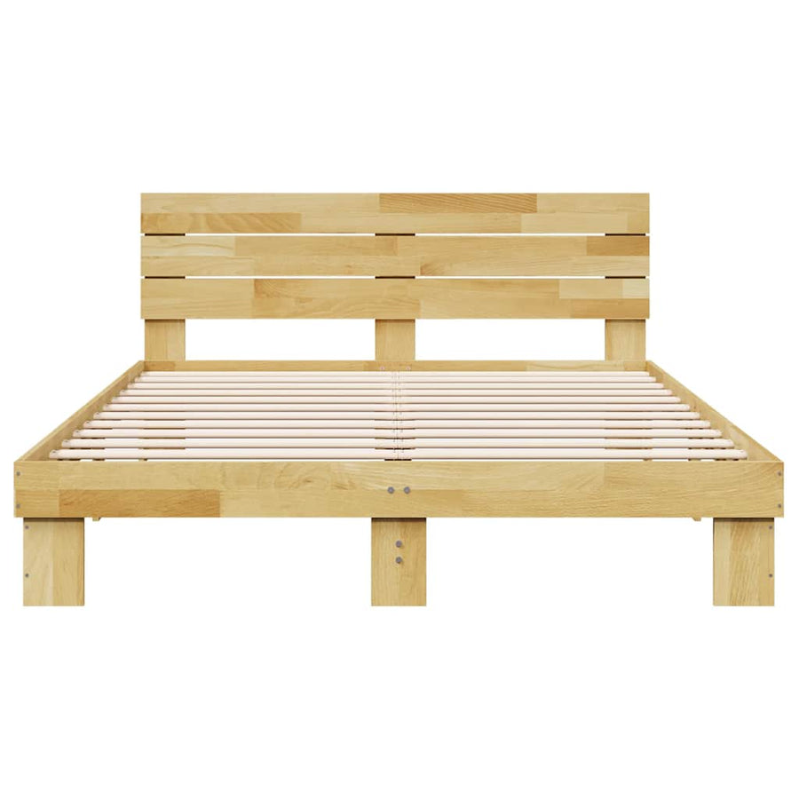 Bed Frame with Headboard without Mattress 135x190 cm