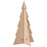 Wooden Christmas Tree for Decoration 80 cm Solid Wood Pine - 45-Degree Angle