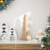 Wooden Christmas Tree for Decoration 49 cm Solid Wood Pine