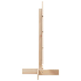 Wooden Christmas Tree for Decoration 80 cm Solid Wood Pine - Top-Down View