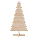 Wooden Christmas Tree for Decoration 150 cm Solid Wood Pine - Side View