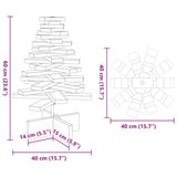 Wooden Christmas Tree for Decoration 60 cm Solid Wood Pine