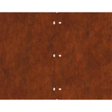 Lawn Edgings 20 pcs 25x103 cm Flexible Weathering Steel
