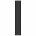 Book Cabinet Black 80x30x189 cm Engineered Wood