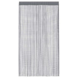 String Curtains 2 pcs Anthracite 140x250 cm - Top-Down View