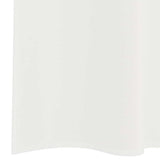 Voile Curtains with Rod Pockets 2 pcs White