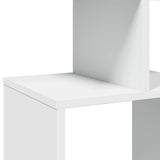 Book Cabinet White 92x29x188 cm Engineered Wood
