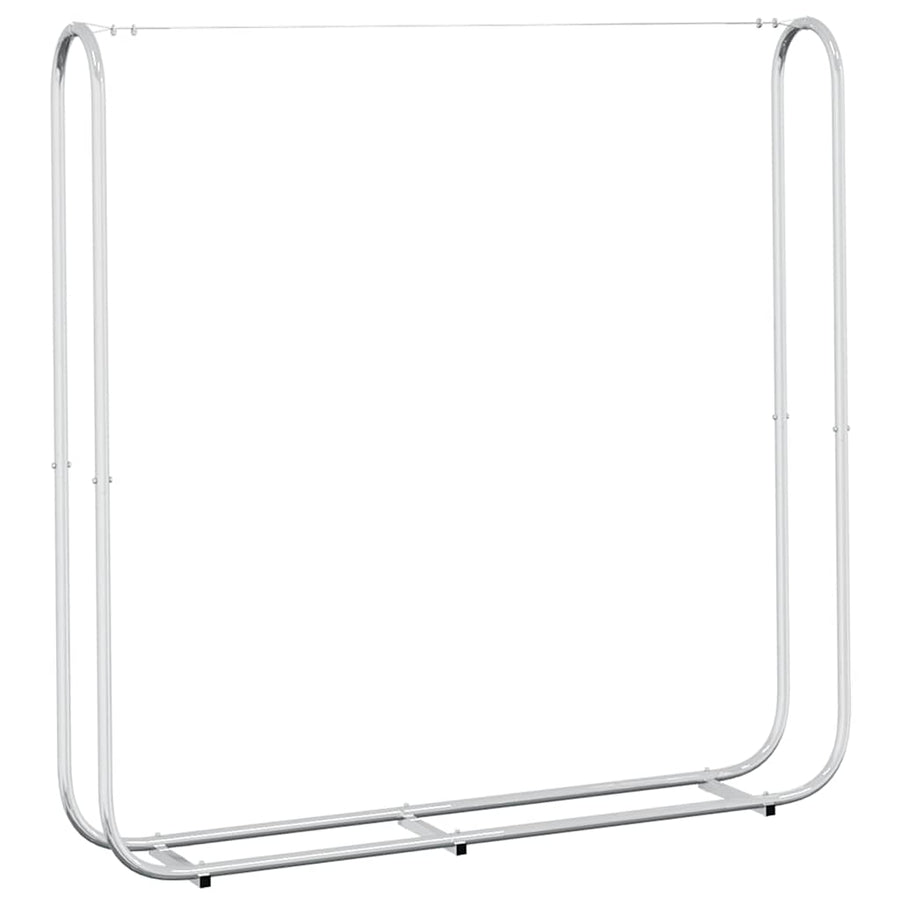 Firewood Rack 150x25x150 cm Galvanised steel