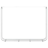 Firewood Rack 200x25x150 cm Galvanised steel - Top-Down View