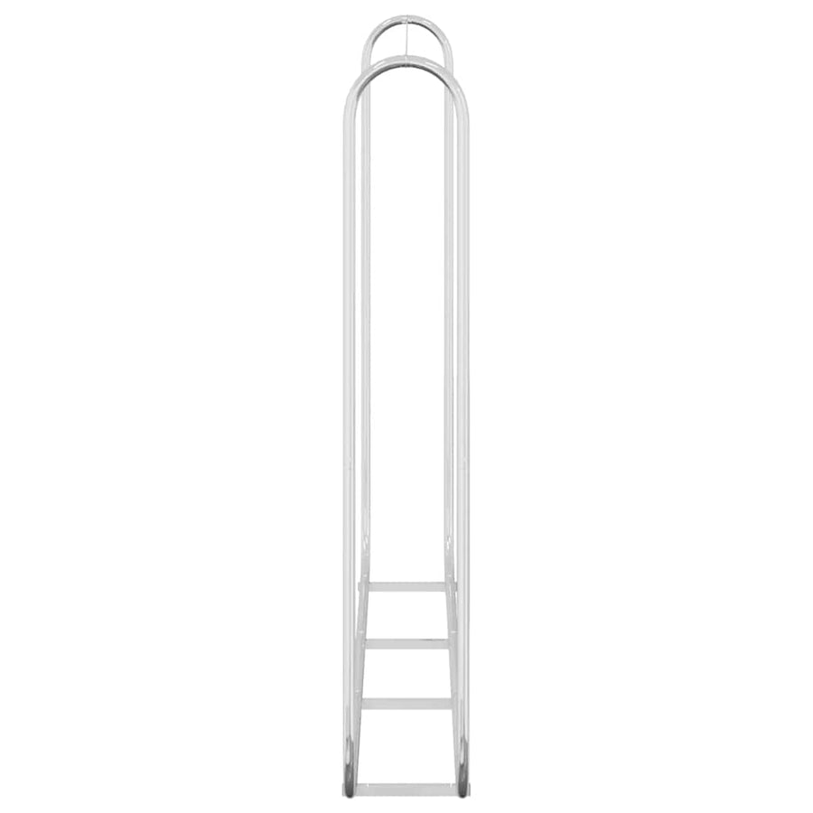 Firewood Rack 200x25x150 cm Galvanised steel