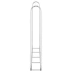 Firewood Rack 250x25x150 cm Galvanised steel