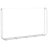 Firewood Rack 250x25x150 cm Galvanised steel - Rear View