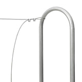 Firewood Rack 250x25x150 cm Galvanised steel