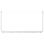 Firewood Rack 300x25x150 cm Galvanised steel