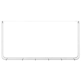 Firewood Rack 300x25x150 cm Galvanised steel - Top-Down View