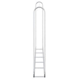 Firewood Rack 300x25x150 cm Galvanised steel