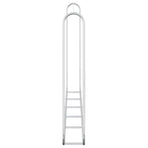 Firewood Rack 300x25x150 cm Galvanised steel