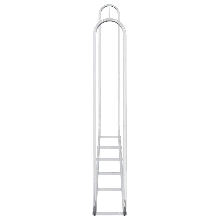 Firewood Rack 300x25x150 cm Galvanised steel