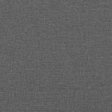 Dining Chairs 4 pcs Dark Grey Fabric - Low Angle